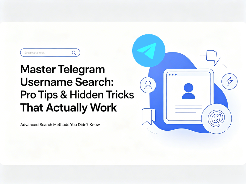 Master Telegram Username Search: Pro Tips & Hidden Tricks That Actually Work