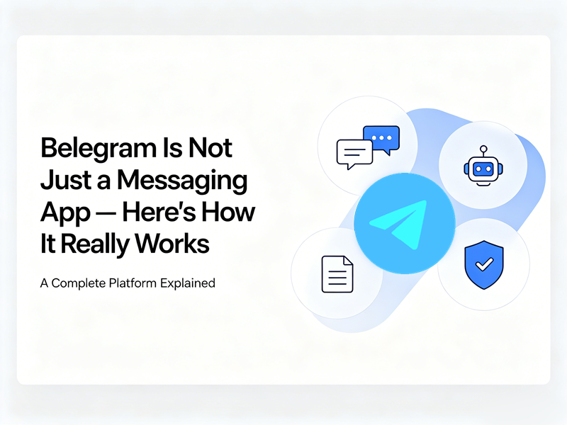 Telegram Is Not Just a Messaging App — Here's How It Really Works