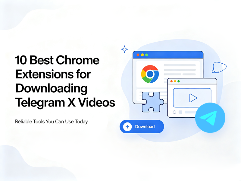 10 Best Chrome Extensions for Downloading Telegram X Videos