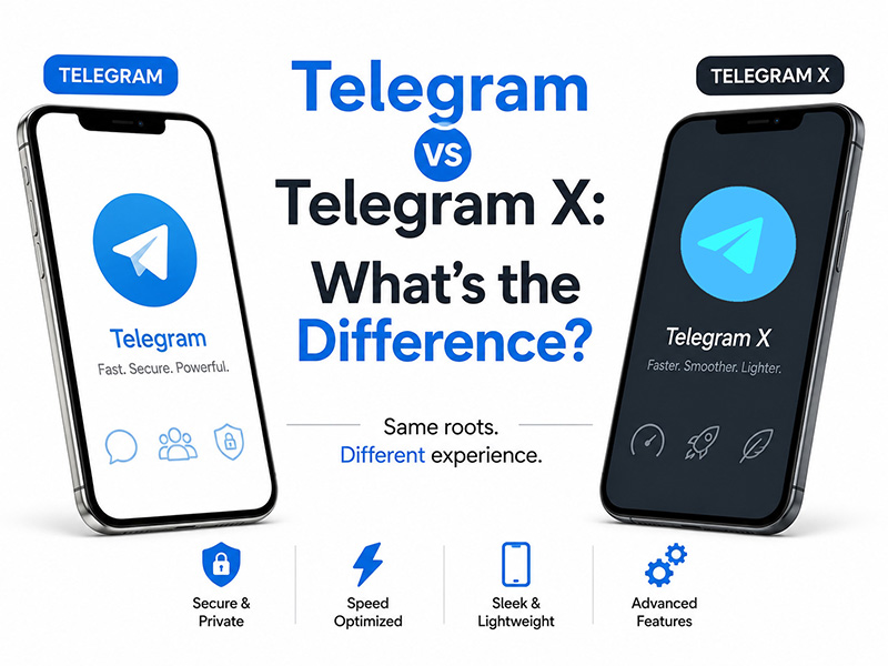 Telegram vs Telegram X: What's the Difference